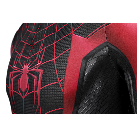 Spider-Man PS5 Miles Morales Jumpsuit Zentai Spider-Man PS5 Miles Morales Jumpsuit Zentai