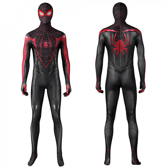 Spider-Man PS5 Miles Morales Jumpsuit Zentai Spider-Man PS5 Miles Morales Jumpsuit Zentai