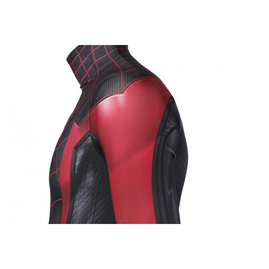 Spider-Man PS5 Miles Morales Jumpsuit Zentai Spider-Man PS5 Miles Morales Jumpsuit Zentai