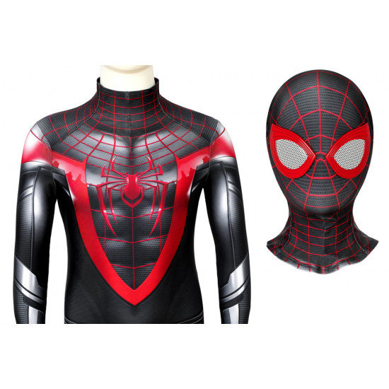 Spider-Man PS5 Miles Morales Kids 3D Jumpsuit