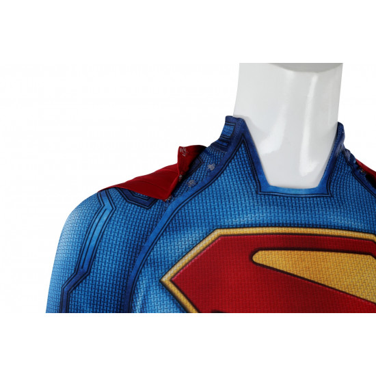 Supergirl Kara Zor-El Cosplay Jumpsuit with Cloak Supergirl Kara Zor-El Cosplay Jumpsuit with Cloak