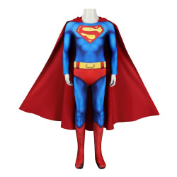 Superman 1978 Christopher Reeve Superman Kids Jumpsuit with Cloak