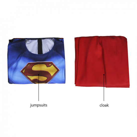 Superman and Lois Superman 3D Cosplay Jumpsuit Superman and Lois Superman 3D Cosplay Jumpsuit