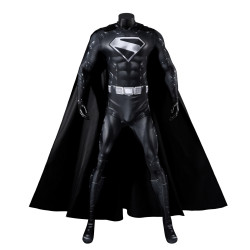 Superman Legacy Clark Kent Cosplay Jumpsuit with Cloak