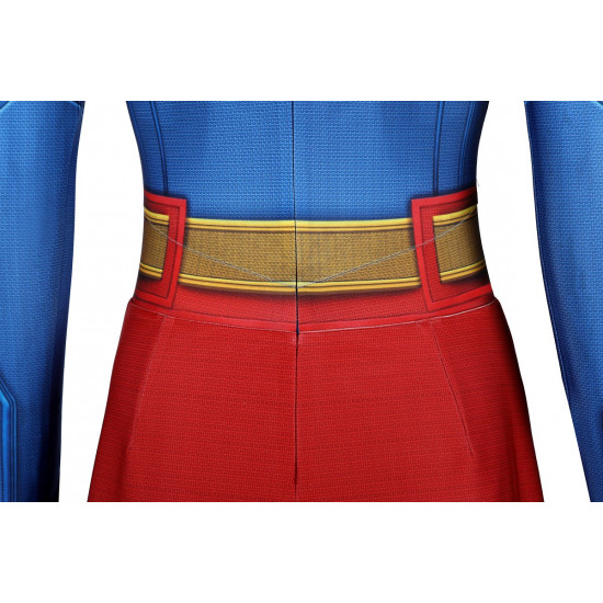 Superman Legacy Supergirl Cosplay Jumpsuit with Cloak Superman Legacy Supergirl Cosplay Jumpsuit with Cloak