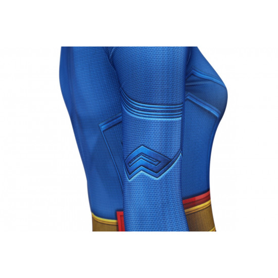Superman Legacy Supergirl Cosplay Jumpsuit with Cloak Superman Legacy Supergirl Cosplay Jumpsuit with Cloak