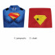 Superman Legacy Supergirl Cosplay Jumpsuit with Cloak Superman Legacy Supergirl Cosplay Jumpsuit with Cloak