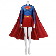 Superman Legacy Supergirl Cosplay Jumpsuit with Cloak Superman Legacy Supergirl Cosplay Jumpsuit with Cloak