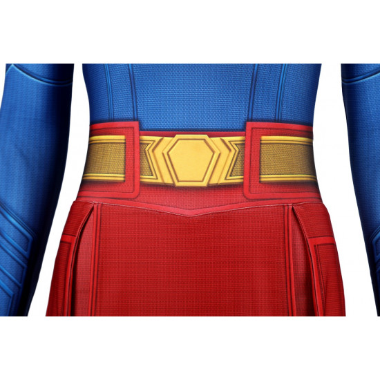 Superman Legacy Supergirl Cosplay Jumpsuit with Cloak Superman Legacy Supergirl Cosplay Jumpsuit with Cloak