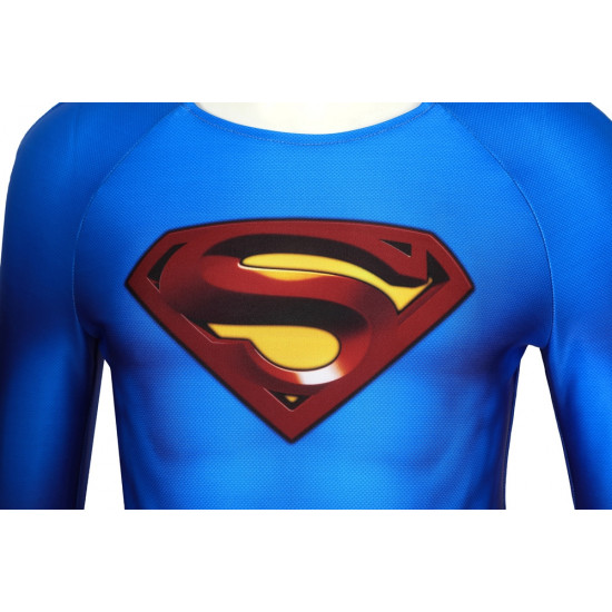 Superman Returns Superman Clark Kent Kids 3D Jumpsuit
