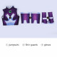 Teen Titans Starfire Cosplay Jumpsuit Teen Titans Starfire Cosplay Jumpsuit