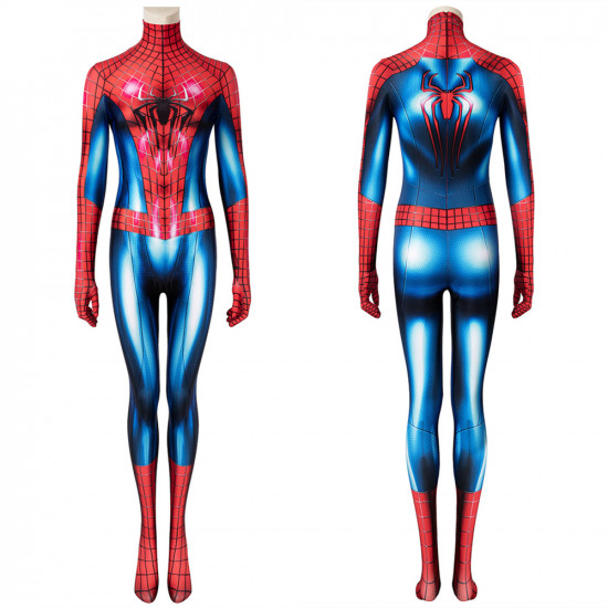 The Amazing Spider-Man 2 Peter Parker Female 3D Jumpsuit The Amazing Spider-Man 2 Peter Parker Female 3D Jumpsuit
