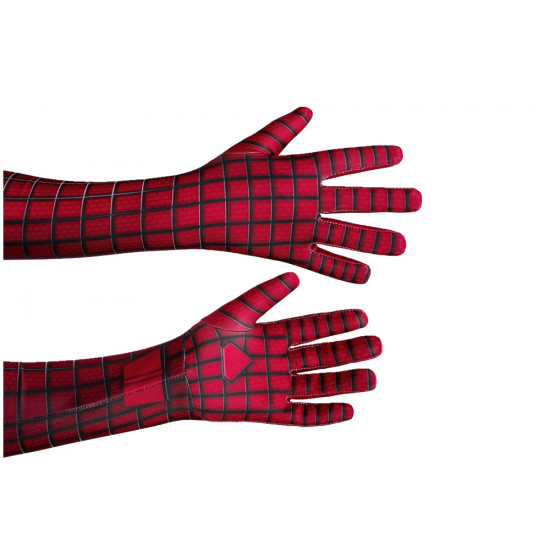 The Amazing Spider-Man Spiderman Peter Parker Kids 3D Zentai Jumpsuit