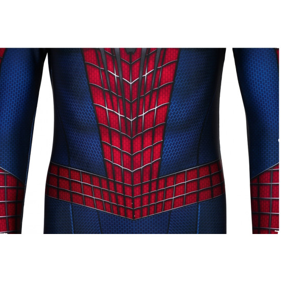 The Amazing Spider-Man Spiderman Peter Parker Kids 3D Zentai Jumpsuit