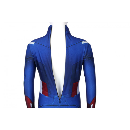 The Avengers Captain America Kids 3D Jumpsuit The Avengers Captain America Kids 3D Jumpsuit