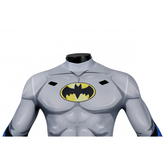 The Batman TV Season 1 Batman Cosplay Jumpsuit with Cloak The Batman TV Season 1 Batman Cosplay Jumpsuit with Cloak