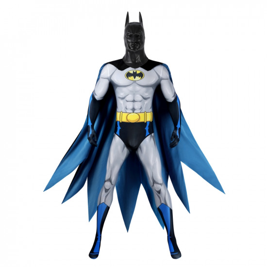 The Batman TV Season 1 Batman Cosplay Jumpsuit with Cloak The Batman TV Season 1 Batman Cosplay Jumpsuit with Cloak