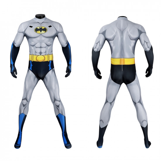 The Batman TV Season 1 Batman Cosplay Jumpsuit with Cloak The Batman TV Season 1 Batman Cosplay Jumpsuit with Cloak