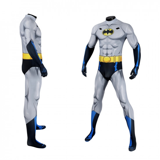 The Batman TV Season 1 Batman Cosplay Jumpsuit with Cloak The Batman TV Season 1 Batman Cosplay Jumpsuit with Cloak