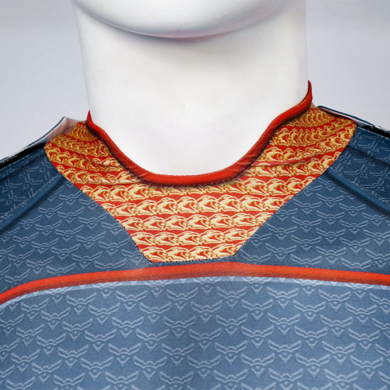 The Boys Homelander Cosplay Jumpsuit with Cloak The Boys Homelander Cosplay Jumpsuit with Cloak
