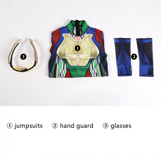 The Boys Season 3 A-train Kids Cosplay Jumpsuit The Boys Season 3 A-train Kids Cosplay Jumpsuit