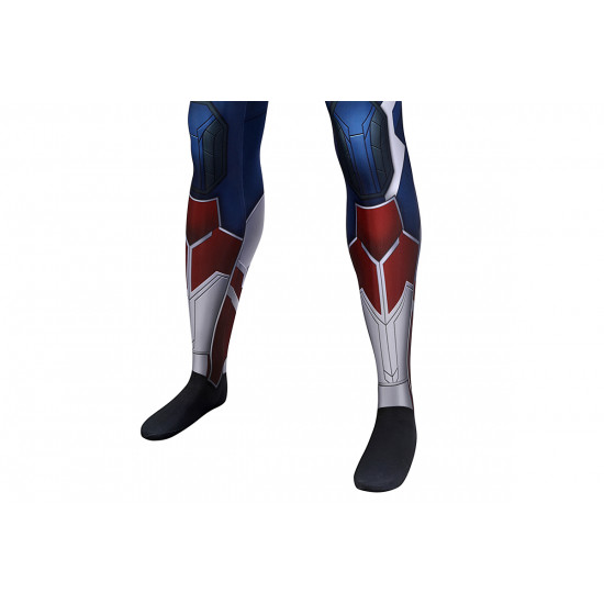 The Falcon and the Winter Soldier New Captain America Sam Wilson Jumpsuit The Falcon and the Winter Soldier New Captain America Sam Wilson Jumpsuit