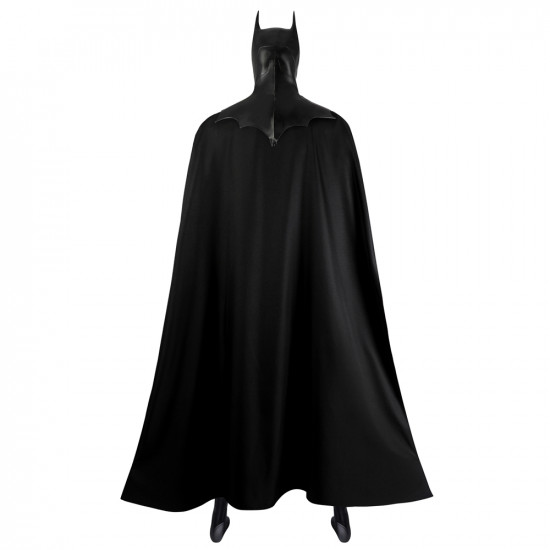 The Flash Batman Michael Keaton Jumpsuit with Cloak The Flash Batman Michael Keaton Jumpsuit with Cloak