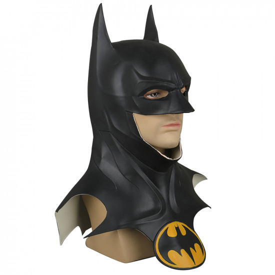 The Flash Batman Michael Keaton Jumpsuit with Cloak The Flash Batman Michael Keaton Jumpsuit with Cloak