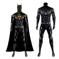 The Flash Batman Michael Keaton Jumpsuit with Cloak The Flash Batman Michael Keaton Jumpsuit with Cloak