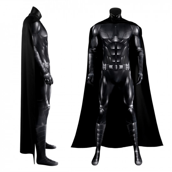 The Flash Batman Michael Keaton Jumpsuit with Cloak The Flash Batman Michael Keaton Jumpsuit with Cloak