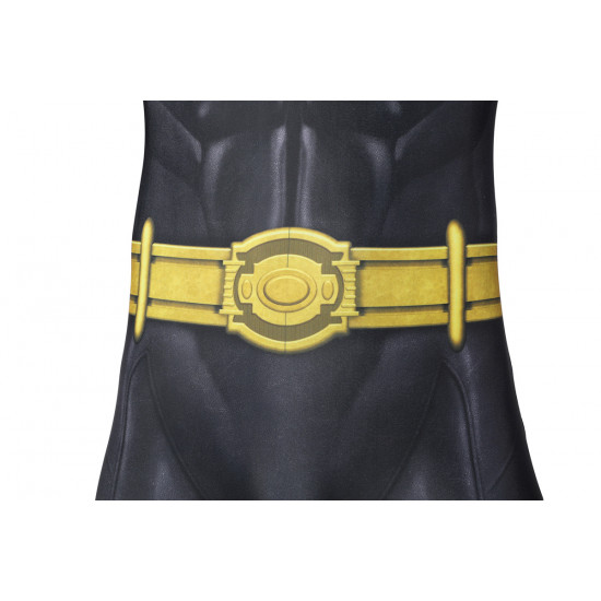The Flash Bruce Wayne Michael Keaton Batman Jumpsuit with Cloak The Flash Bruce Wayne Michael Keaton Batman Jumpsuit with Cloak
