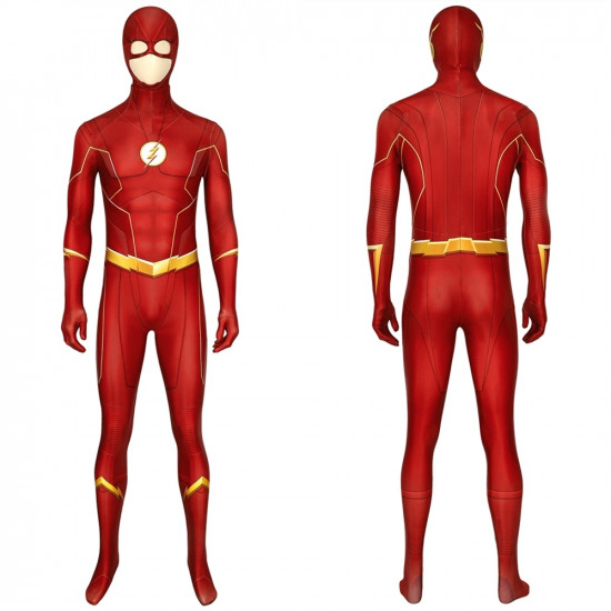The Flash Season 6 Barry Allen 3D Cosplay Jumpsuit