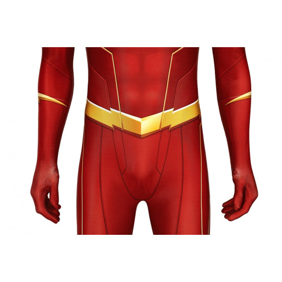The Flash Season 6 Barry Allen 3D Cosplay Jumpsuit