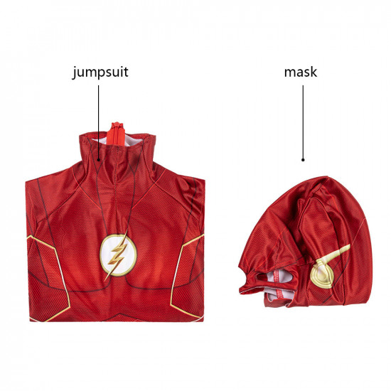 The Flash Season 6 Barry Allen Kids 3D Jumpsuit