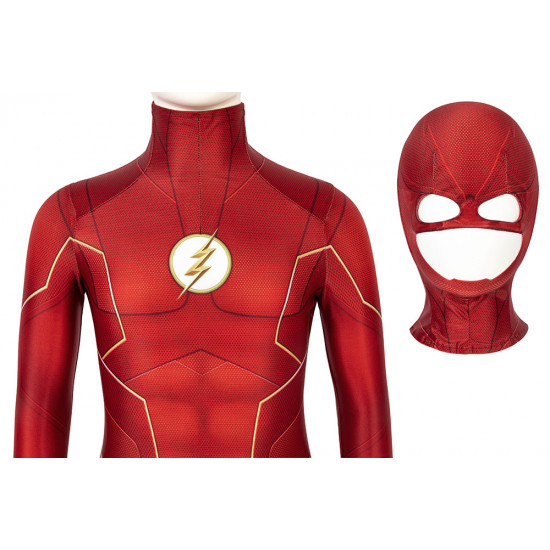 The Flash Season 6 Barry Allen Kids 3D Jumpsuit