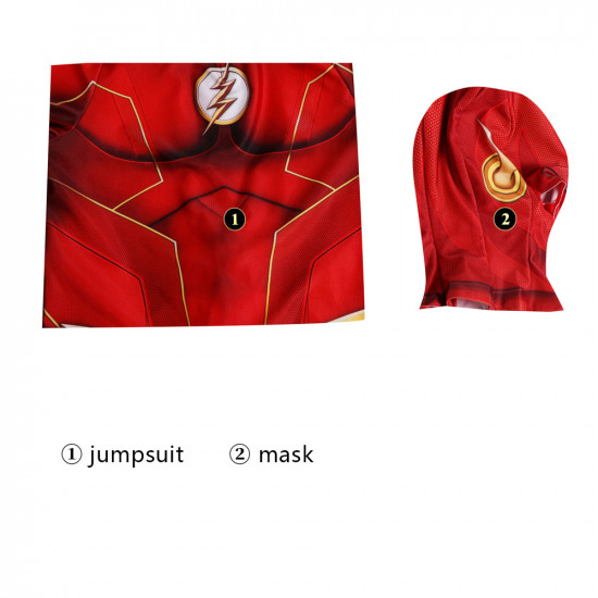 The Flash Season 8 Barry Allen Flash Kids Jumpsuit