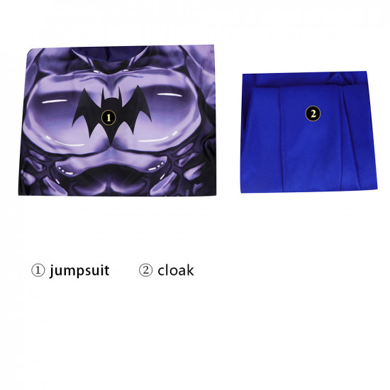The New Batman Adventures Batman Jumpsuit with Cloak The New Batman Adventures Batman Jumpsuit with Cloak