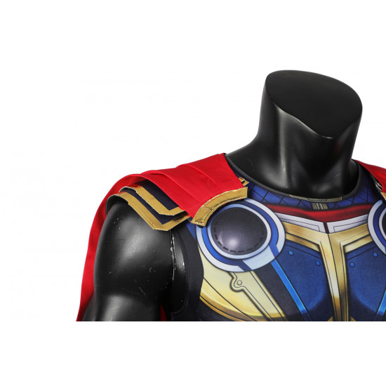 Thor 4 Thor Cosplay Jumpsuit with Cloak Thor 4 Thor Cosplay Jumpsuit with Cloak
