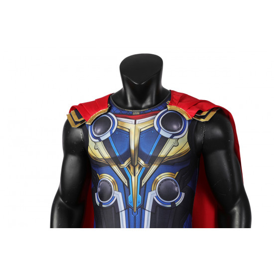 Thor 4 Thor Cosplay Jumpsuit with Cloak Thor 4 Thor Cosplay Jumpsuit with Cloak