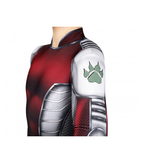 Titans Beast Boy Cosplay Kids Jumpsuit