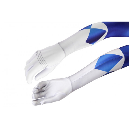 Tricera Ranger Dan Blue Power Rangers 3D Jumpsuit Tricera Ranger Dan Blue Power Rangers 3D Jumpsuit