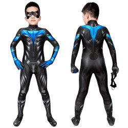 TV Titans Nightwing Kids 3D Jumpsuit