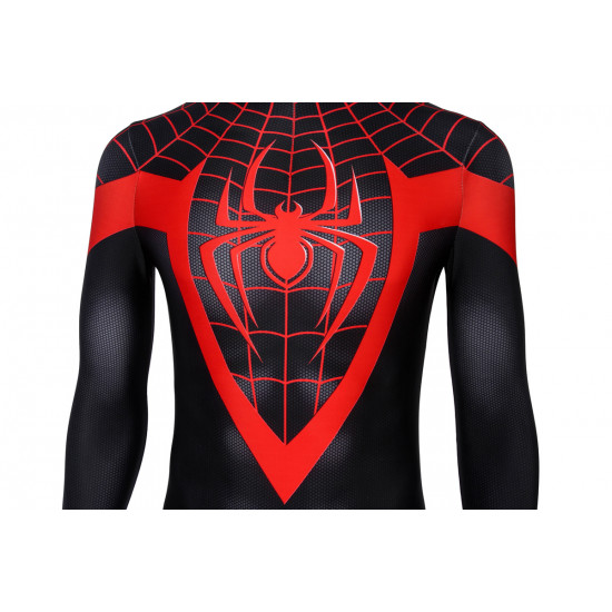 Ultimate Spider-Man Miles Morales 3D Jumpsuit Zentai Ultimate Spider-Man Miles Morales 3D Jumpsuit Zentai