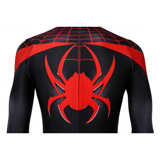 Ultimate Spider-Man Miles Morales 3D Jumpsuit Zentai Ultimate Spider-Man Miles Morales 3D Jumpsuit Zentai