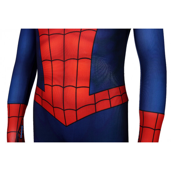 Ultimate Spider-Man Peter Parker Kids 3D Zentai Jumpsuit Ultimate Spider-Man Peter Parker Kids 3D Zentai Jumpsuit