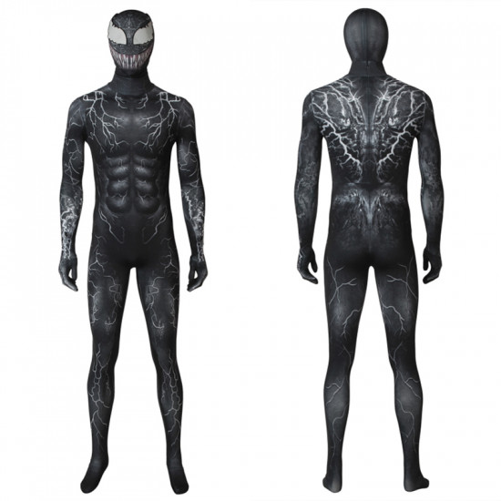 Venom Costume Eddie Brock Cosplay 3D Jumpsuit Venom Costume Eddie Brock Cosplay 3D Jumpsuit