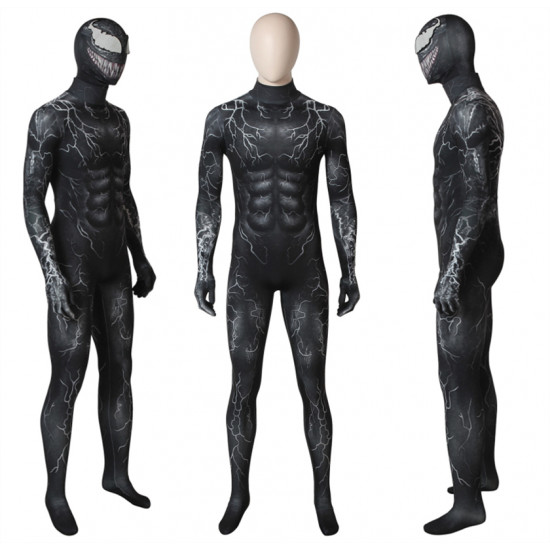 Venom Costume Eddie Brock Cosplay 3D Jumpsuit Venom Costume Eddie Brock Cosplay 3D Jumpsuit