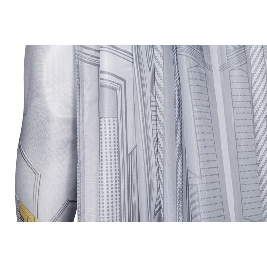 Wanda Vision White Vision 3D Cosplay Jumpsuit