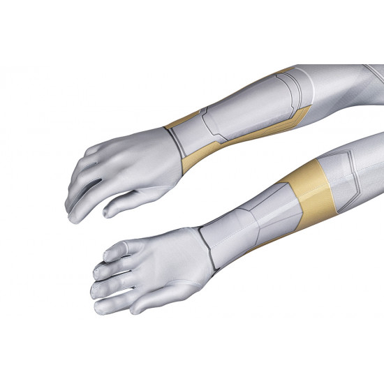 Wanda Vision White Vision 3D Cosplay Jumpsuit