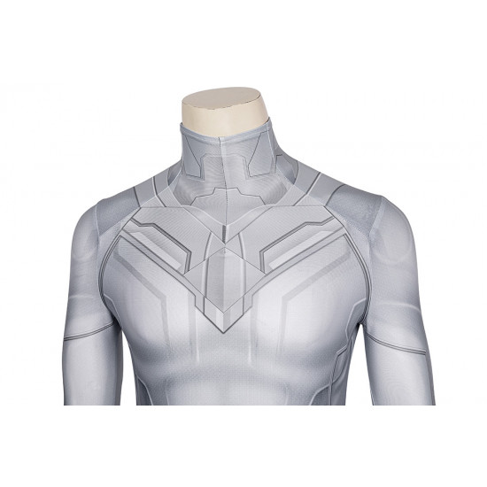 Wanda Vision White Vision 3D Cosplay Jumpsuit
